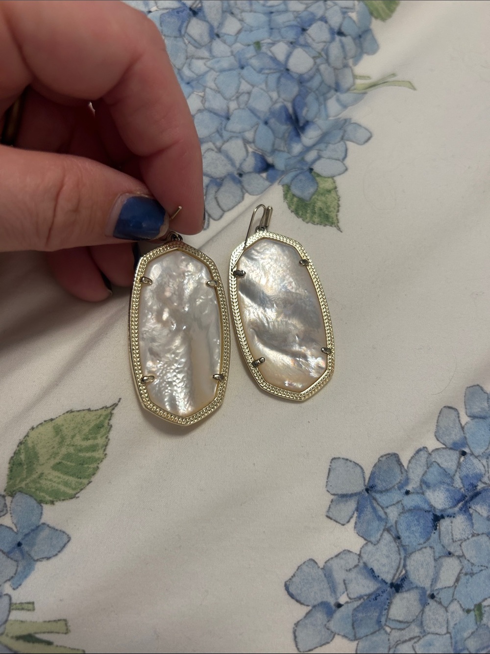Kendra Scott Mother-of-Pearl Drop Earrings - Women Jewelry